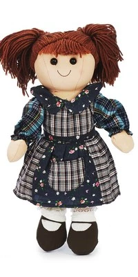 Kuschelpuppe 40cm Stoffpuppe Puppe Puppen Schmusepuppe Schlenkerpuppe - Bild 1 von 2