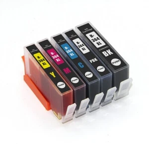 5 364xl Ink Cartridges for HP Photosmart 5510 5515 5520 5524 PHOTO BLACK 364 - Picture 1 of 1