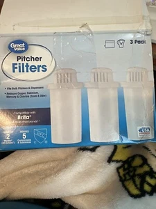 Filtro jarra de repuesto de gran valor, cloro, cadmio, cobre, mercurio, zinc - Imagen 1 de 2