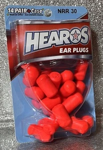 Hearos Advanced Protection Ear Plugs 14 Pairs #5511 - Picture 1 of 2