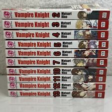 Lot of 10 VAMPIRE KNIGHT English Manga Books #2-7 &10-13  Matsuri Hino