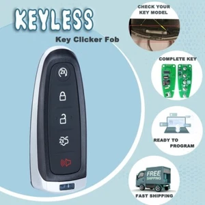 Keyless Entry Smart Key Fob For 2013-2017 FORD FOCUS ESCAPE M3N5WY8609 164-R7995 - Picture 1 of 8