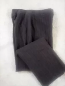 VGC Investments Slacks Size 4 Regular Brown Pin Stripe Measurements Given - Picture 1 of 8