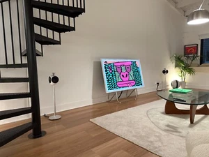 Bang & Olufsen Beolab 3 - White with Stands - Picture 1 of 4