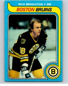 1979-80 Topps #10 Rick Middleton  Boston Bruins V81310 - Picture 1 of 2