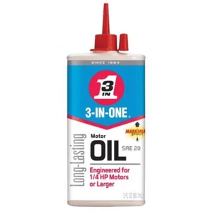 3-IN-ONE 101456 SAE 20 Grade General Purpose Lubricating Oil 3 oz. (Pack of 24) - Picture 1 of 1
