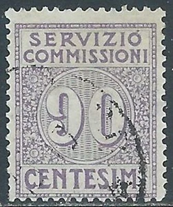 1913 REGNO SERVIZIO COMMISSIONI USATO 90 CENT - RE31-10 - Picture 1 of 1
