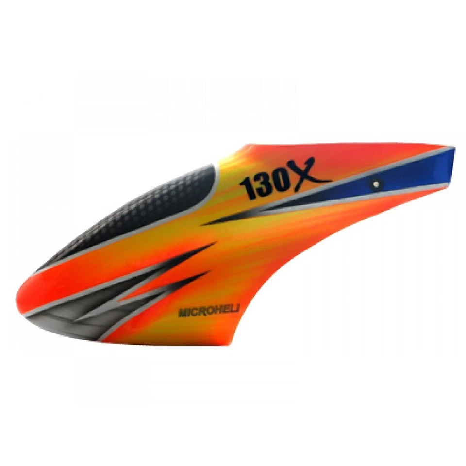 Microheli Airbrush Fiberglass Comet Canopy - BLADE 130X - Image 1 of 1