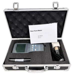 Digital Dew Point Meter Dewpoint Meter with Ambient Temp -30~120°C PPM 0~50000 - Picture 1 of 9
