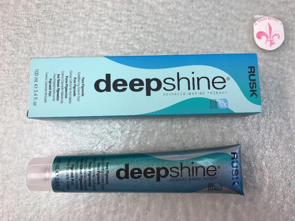 RUSK Marine Deep Shine Advanced Cream Hair Color 3.4 Oz Intense Ash Brown