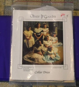 Heirloom sewing pattern Collar Dress Oliver Goodin sz 1-5 - Picture 1 of 1