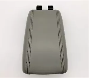 OEM 12-17 Buick Verano Center Console Leather Arm Rest Armrest Lid Cover Grey - Picture 1 of 11