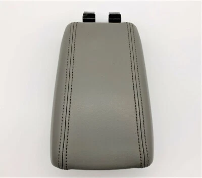 Suporte de braço Buick Verano console central fabricante de equipamento original 12-17 couro apoio de braço tampa cinza - Imagem 1 de 4