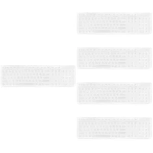  5 PCS Tastaturschutz Tastaturabdeckungshaut Tastaturhaut Aus Silikon - Afbeelding 1 van 12