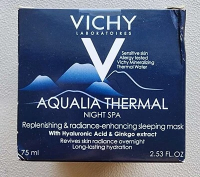 VICHY Aqualia Thermal Night SPA Anti-Aging Night Cream & Face Mask - READ!!!!!!! - Image 1 of 2