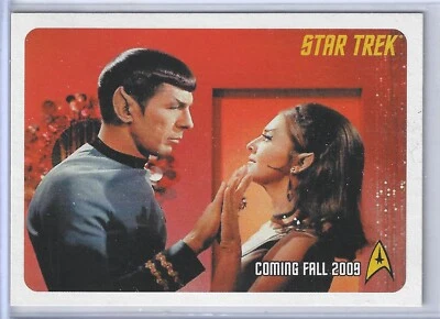 Star Trek Оригинальная Серия 2009 P4 Промо Спок TOS Rittenhouse SDCC SFC - Изображение 1 из 2