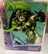 2013 Rittenhouse Women of Marvel Series 2 Sapphire Parallel #12 Chimera