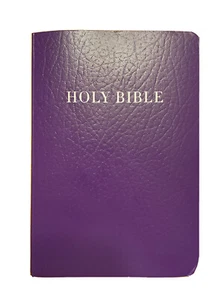 1979 Holman Holy Bible King James Version - Purple! - Red Letter - Picture 1 of 6