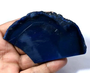 248.15 Ct Beautiful Natural Laguna agate , Mexico .Polished half Untreated Rough - Picture 1 of 3