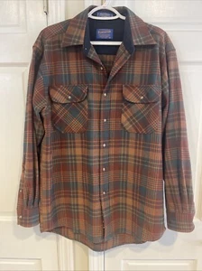 Herren Pendleton Wollflanell Hemd Größe M - Bild 1 von 7