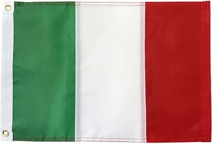Italian Flag 12X18 Inch Outdoor, Italy Flags Small It National Flag for Boat wit - Picture 1 of 6