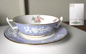 Spode MARITIME ROSE R4118 Cream Soup & Saucer(s) Exc! - Picture 1 of 2