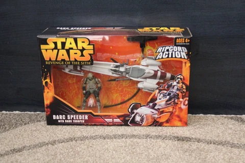 Star Wars Revenge Of The Sith BARC Speeder BARC Trooper Hasbro 2005 Cover
