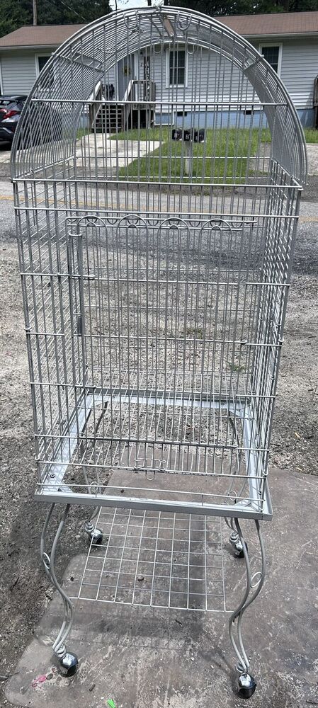 extra large bird cage stand