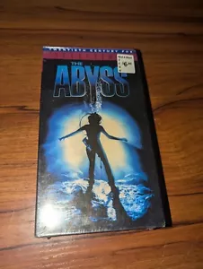 The Abyss - Ed Harris - VHS tape - 1989 - Sealed Watermarked - Picture 1 of 7