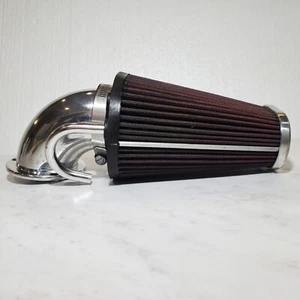 CARBURADOR Harley cv respirador pesado admisión filtro de aire Screamin Eagle Softail Dyn - Imagen 1 de 12