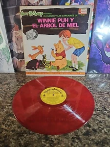 LP Vinyl Walt Disney: Winnie Puh y El Arbol De Miel DISNEYLANDIA / MEXICO - Picture 1 of 7