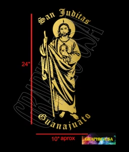 SAN JUDITAS GUANAJUATO STICKER DECAL PEGATINA CALCOMANIA DE VINIL 24" - Picture 1 of 8