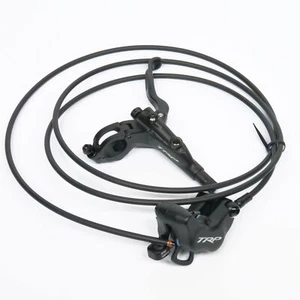 TRP Slate Evo Hydraulic Disc Brake Front Lever+Caliper 4 Piston Post Mount MTB - Picture 1 of 2