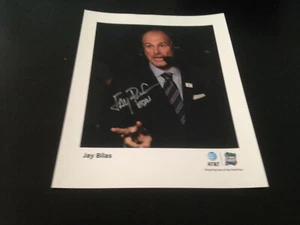 JAY BILAS AUTOGRAPH 8 1/2 X 11 PHOTO ESPN - Picture 1 of 1