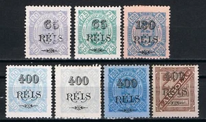 Angola, 1902 set MH/1MNG CV 181,50€/$200.40 read note - Imagen 1 de 2