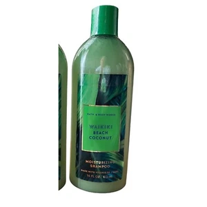 Bath & Body Works WAIKIKI BEACH COCONUT SHAMPOO Moisturize Vit B5 Aloe 16 OZ NEW - Picture 1 of 2
