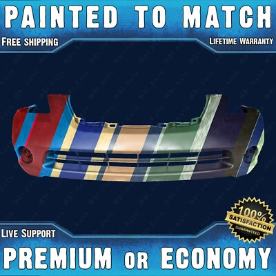 NEW Painted To Match Front Bumper Cover Rite Fit for 2002-2004 Nissan Altima 4dr - Image 1 of 4