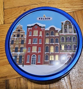 Empty Kelsen butter cookie decorative tin / Excellent Condition! Vintage item! - Picture 1 of 1