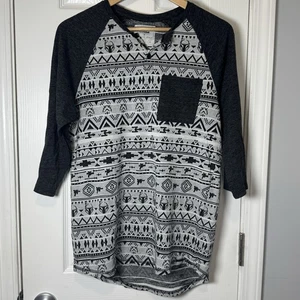 Star Wars X On the byas 3/4 Arm Pocket Tee Shirt Size Medium - Bild 1 von 3