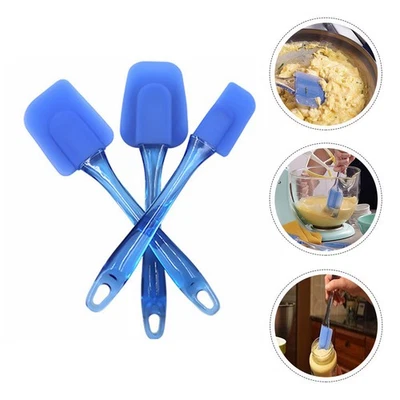  3 Pcs Heat Proof Spatula Silicone Kitchen Tools Spatulas for Use - Image 1 of 4