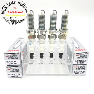 4x Bujías de resistencia de iridio genuinas para Mazda 3 6 CX-5 ILKAR7L11 NGK 94124 Foto 1 de 2