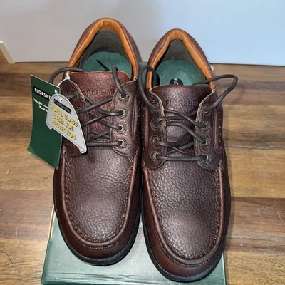 Florsheim Shoes Sz  10 EEE Mens Brown Leather Steel Toe Work Oxfords New FS2400 - Image 1 of 4
