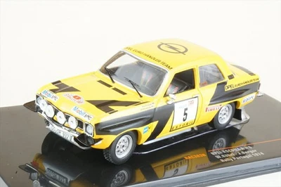Ixo 1/43 Opel Ascona A #5 1974 WRC Portugal Rally Walter Röhrl Jochen Berger RAC - Image 1 of 2