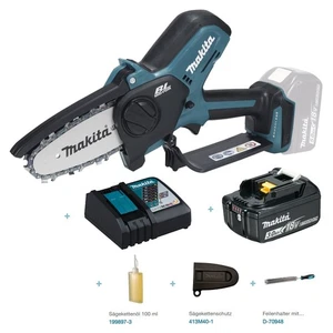 Makita Astsäge DUC101 RF01 Akku - 18V - inkl. Schnellladegerät und 3Ah Akku - Bild 1 von 14