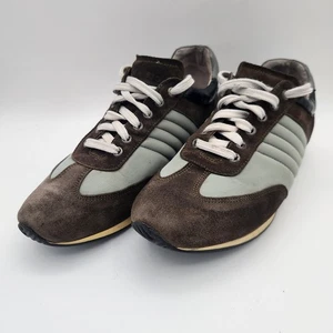 Slate & Stone Wildleder Leder Elegant Sneaker Braun & Grau Herren Größe 9 - Bild 1 von 20