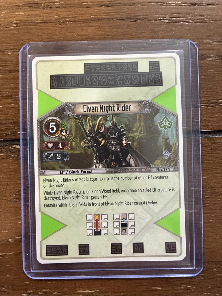 Elven Night Rider Eye of  Judgment EOJ #171 Biolith Rebellion Set 2 PS3 Mint - Image 1 of 2