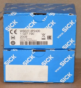 Sick WSE27-3D2430 Lichtschranke 2033560 + WSE27-3P2430 1027790 NEU OVP - Bild 1 von 4