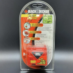 Black & Decker BDL200S Bullet Laser Level with Case & 9V Battery New Sealed - Picture 1 of 8