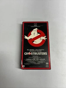 Vintage Ghostbusters - 1985 VHS RCA 1st Edition Red Border Side Load Flap - Picture 1 of 9