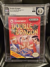 CIB 9.2 WATA 1988 Nintendo NES Tradewest Double Dragon Graded  NOT PSA GCG RARE